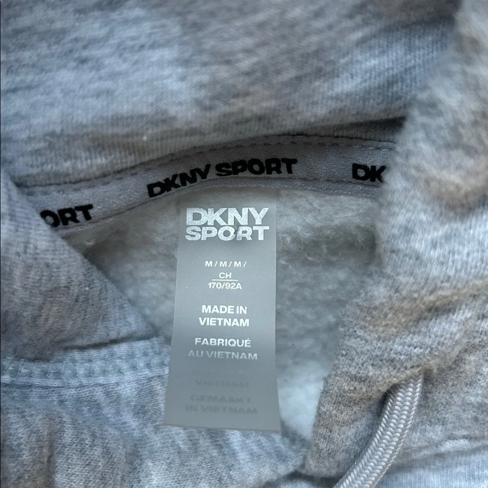 DKYN women’s gray active wear hoodie size medium​ - Picture 5 of 6